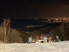 一场突如其来的北海道夜滑
